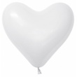 witte hart ballon